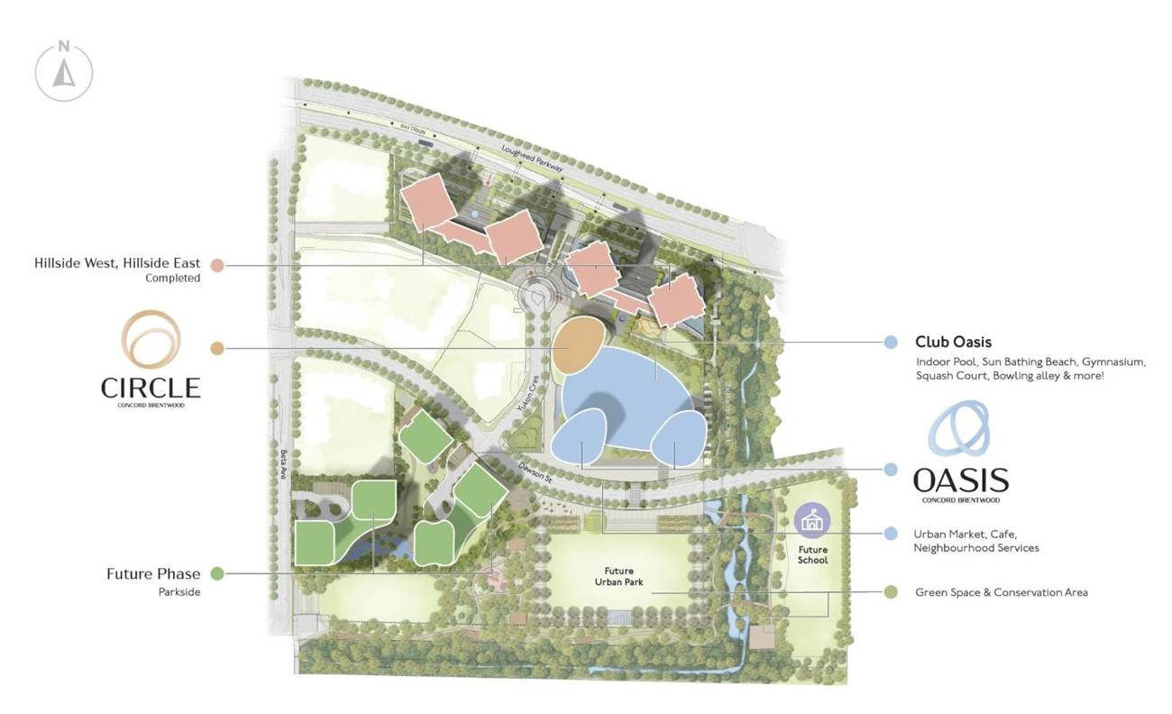 Concord Brentwood site plan